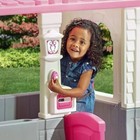 Step2 Neat And Tidy Pink Cottage Playhouse  For Toddlers