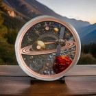 10 Oz Fine Copper  999 Space Universe Colorized In Capsule Preorder