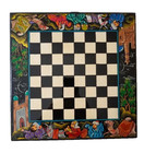 Handcrafted -  Handpainted  Uzbek Chess Set - Images Of The Silk Road