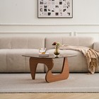 Century Modern Wood Center Table Small Farmhouse Coffee Table For Living Room