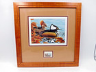 2004 Pennsylvania Waterfowl Stamp   Print  signed Carl Clark  Matted   Framed