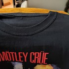 M  tley Cr  e Shout At The Devil Black Graphic T-shirt Rock   Pop Music Large