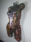 Metal Wall Art Abstract Sculpture Torso Artist Holly Lentz