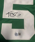 Kevin Garnett Signed Auto Jersey Bas beckett Witnessed  boston Celtics 