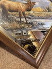 Miller High Life Beer  Elk Challange Diamond Wildlife Series Mirror Sign