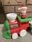 Fisher Price Little People Christmas Musical Train Santa  Reindeer   Elf
