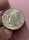 1776-1976 Liberty Bell Moon Silver One Dollar Us Bicentennial Coin