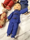 Vintage Chinese Export Cloth Dolls  C  1920s   1940s - Lot Of 4 Dolls