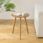 Round Side Table Multifunctional End Table Living Room Bedroom Coffee Decor New