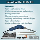 Industrial Hot Knife Styrofoam  Eps  Xps    Polystyrene Foam Cutter Kit