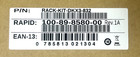 Raritan Rack Mount For Kvm Switch  Console Server  Black Rack-kit-dkx3-832