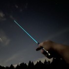 488nm Cyan Laser Pointer Pen - Brass Host  With Premium Metal Case  usa 