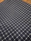 Vintage Lot Of 2 -5 Yards Blue Cotton Fabric Quilts Crafts Material Upcycling