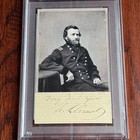 Ulysses S  Grant Autograph Cut Signature Signed Cdv   Civil War   Psa President