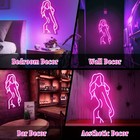 Lady Back Neon Sign Night Light For Bedroom Man Cave Room Bar Pub Store Club