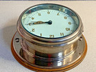 Rare 1948 Vintage Soviet Navy Ship Clock Vostok Ussr Submarine Bottom Wind Early