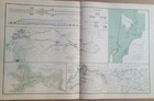 Vintage Civil War Map Lxxvi North Carolina  Battle Of Atlanta  Wilmington Nc
