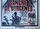 Blood Of The Virgins Vampire Sexploitation 1sh Movie Poster Sangre De Virgenes
