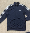 Adidas Mens 3 Stripes Tricot Tracksuit Nwt Jacket   Pants Set Blue Multiple Sz