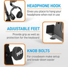 Heavy-duty Multi-functional Music Stand - Z Style   Portable  2nd Tier  Height  