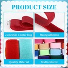 24 Colors 48 Yards Sew On Hook And Loop Tape 3 4   Wide 1 Yard Hook And Loop    