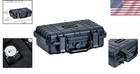 Elegant Black Small Hard Case With Custom Foam - Waterproof Protection For Gear