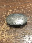 Vintage Sterling Silver 925 Oval Trinket Pill Box