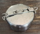 Msr Seagull Brand Stainless Steel Cook Pot With Lid   Foldable Handle 6  Diamete