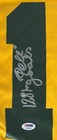 Pele Signed Brazil Soccer Jersey W  1281 Goals Very Rare Psa Dna Coa