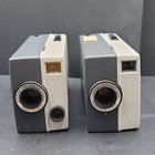 Vintage Kodak M4 Instamatic Movie Cameras Lot If 2 Untested
