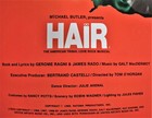 Very Solid Nrmt   1969 1st Print Hair The Musical Souvenir Theater Program Vhtf