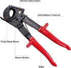 Ratchet Cable Wire Cutter And Heavy Duty Aluminum Copper Ratchet