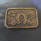 Olympia Beer  Limited Edition Belt Buckle  it s The Water 