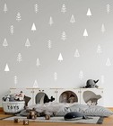 Tree Wall Decals Minimalist Tree Stickers Nursery Decor Kids Room Wall Art 