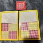 3 Rare Vintage Punch Boards Gambling Trade Stimulator Unpunched Lot Cheesecake