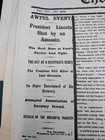 The New York Times April 15  1865 President Lincoln Assassination  reprint    4