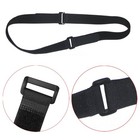 16 Pack 18in Nylon Hook   Loop Reusable Durable Cable Ties  Cord Organizer
