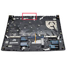 For Msi Gf65 9sd 9se 10sd Ms-16w1 Palmrest Backlit Keyboard Upper Case Black Us