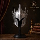 Handcrafted Fantasy Helmet Dark Warrior Helm Medieval Knight Armor Larp King