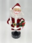 Vintage Musical Santa Claus Holiday Trim Figurine Christmas Light 12       T
