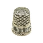 Vintage Stitch In Time Sterling Silver Thimble  - Simons Bros - Size 8