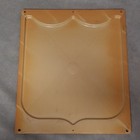 Vintage U s  Property No Trespassing Molded Plastic Sign 11 5  X 13 5 