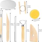 Lot Of 10 Clay Pottery Tool Kits 8 Pc Set Ceramics Wax Carving Sculpting Molding