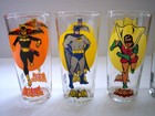 Pepsi Super Hero Series Promo Glasses 1976  6  Six Total Cartoon Glasses