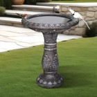 Stylish Concrete Birdbath For Gardens  Patios  And Outdoor D  cor