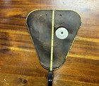 1950s Salem Cigarettes Metal Triangle Thermometer Sign Original - Green Yellow