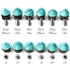 42pcs Cake Icing Piping Nozzles Pastry Tips Cake Decor Diy Baking Tools Set