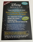 Disney 3-d Lenticular Card Welcome Disney Movie Club 1st Issue Very Rare
