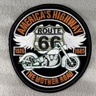     route 66 Harley Davidson Motorcycle Embroidered Sew Iron On Biker Mc 4     Patch