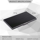 Slim Business Card Case For Men   Women  Pocket Metal Case  Professional